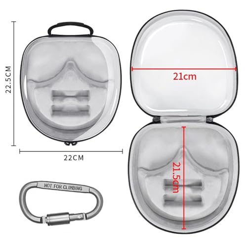 Coque rigide pour casque WH1000XM4 évite les rayures d'arceau Boîte de transport - 3