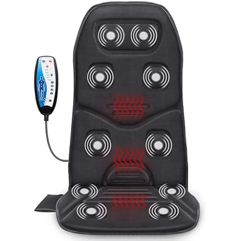 COMFIER Back Massager with Heat and Vibration Cover