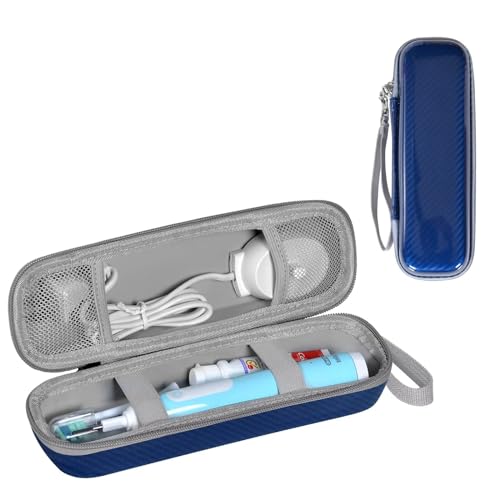 Étui pour brosse à dents Oral B bleu boîtier de protection portable