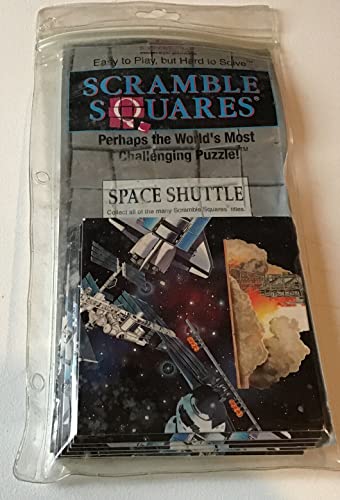 B. Dazzle - Space Shuttles 9 Piece Scramble Square Puzzle - Challenging Brain Teaser For Children & Adults-Boosts Cognitive Function & Problem Solving #TOP2