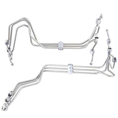 Vorally 6PCS Fuel Injector Lines Replacement for 1994-1998 Dodge Cummins 5.9L Diesel 12V 5.9 Injector Lines 3925805 3925806 3925807 3925808 3925809 Injector 12 Valve Fuel Lines Diesel Fuel Lines