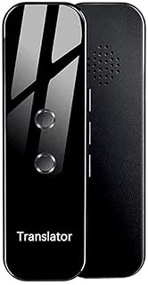 MUZIZY Dispositivo tradutor de idiomas – Intérprete de voz bidirecional portátil – 70 traduções inteligentes de idiomas em tempo real, para aprendizagem de negócios, viagens, compras felizes muitas vezes