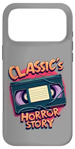 Classic's Horror Story VHS�e�[�v �X�}�z�P�[�X iPhone 17 Pro Max �p