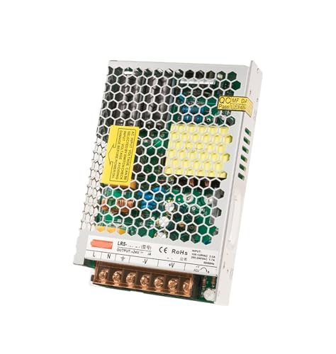 Alimentation à découpage 24V LRS-150-24 transformateur DC 6A pour bande LED