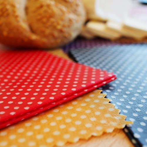 Impacchi di Cera d'api Riutilizzabile Pacco da 8 |...