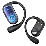 MOZC 168 Languages AI Live Translation Earbuds, 4-in-1 Smart Mode Bluetooth 5.4 Touch Screen Earphones Real-Time Headphones Translator, Fit iOS and Android Ideal for Business and Learning, Deep Blue