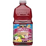 Langers Juice, Plus, Prune, 64 Fl Oz (Pack of 8)