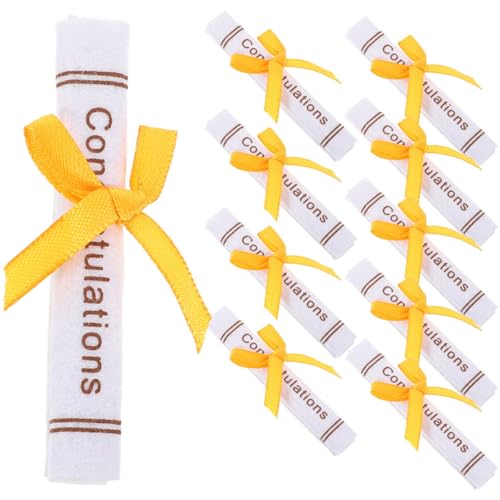 Hemobllo 50 Unidades Adorno de Graduación Muñeco Oso Miniatura de Tela No Tejida, Decoración Práctica para Fiesta y Pastel, Estilo Delicado y Sencillo Color Aleatorio