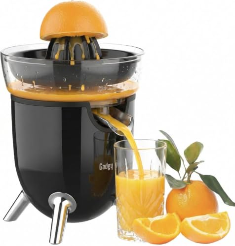 Gadgy Electric Citrus Juicer with Anti Drip Spout