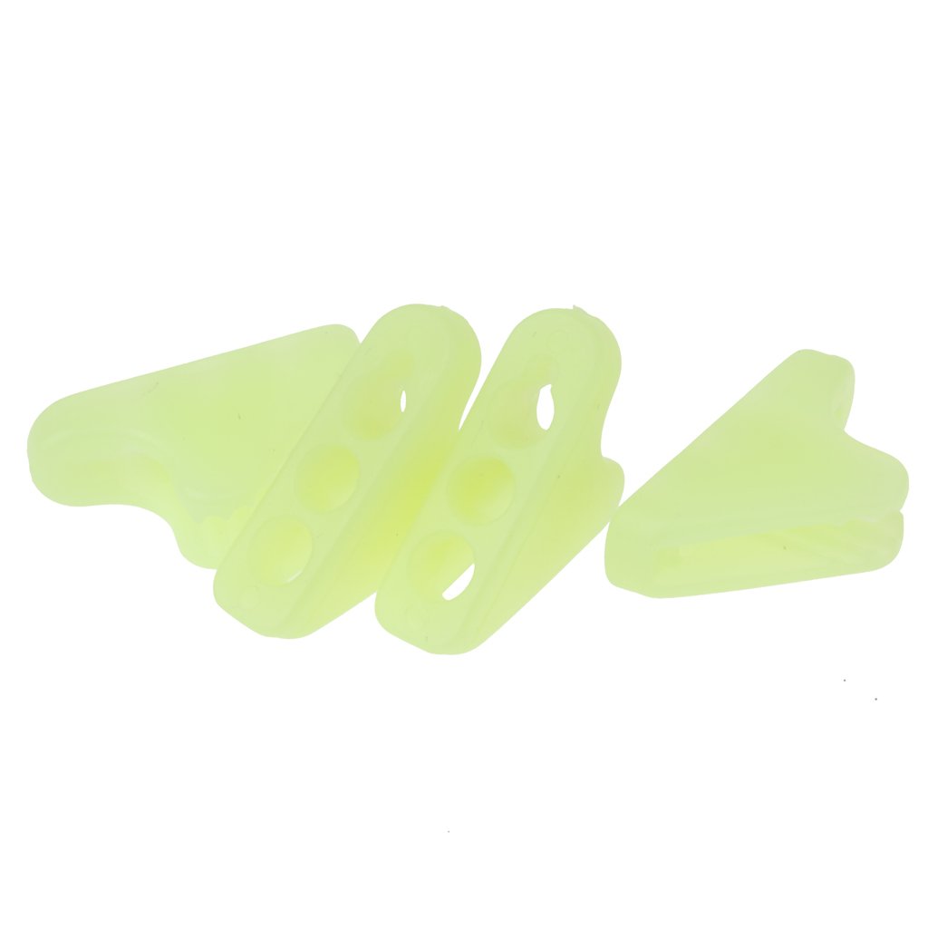 Magideal 10Pcs Noctilucent Camping Tent Lock Cord Rope Fastener Guy Line Tensioners-image-21