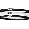 NIKE Men’s Headband-9318-119 Headband, 036 Black/White/Black, One Size UK