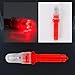 Boat Flares, Boat Safety kit Marine Flares Coasts Guard Approved, Intelligent Light Control Waterproof Emergency Flares for Fishing Nets, Buoys, or Boats (2, Red)