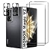 Produktbild Lemxiee Schutzfolie für HONOR Magic V2 Panzerglas [2+2 Stück] Kamera Schutzfolie + 9H Härte Displayschutz Folie,Ultra Dünn Anti-Scratch Displayschutzfolie Panzerfolie für HONOR Magic V2