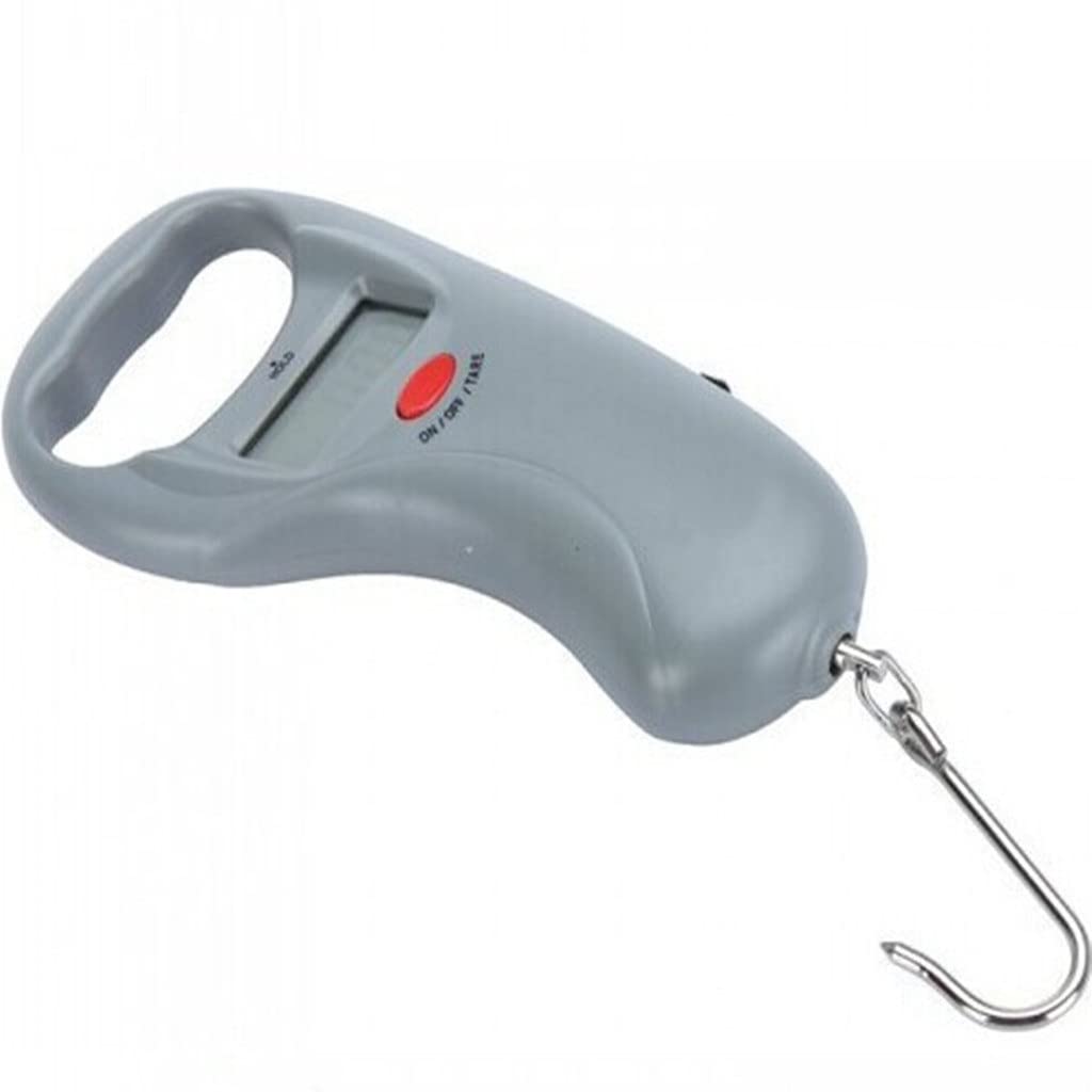 JFDBGU Portable Digital Scale Fishing Hanging Electronics Weighing 1M Tape Measure Backup Light