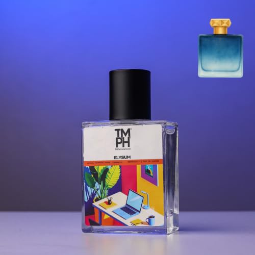 Image of TMPerfumehouse Elysium EDP for Men | Fresh, Aromatic & Long Lasting Perfume Spray | Aromatic, Citrus & Woody Fragrance | Luxury Gift for Him| TMPH | 50ml