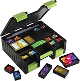 Gamegenic | Game Castle Black/Green | Game Accessory and Card Storage Container - 7