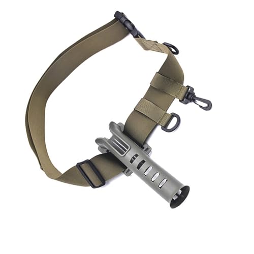 Adjustable Fishing Rod Holsters Waist Belt Rod Holder Nylon Wader With Poles Inserter For Casting Reel Wading Belt Fishing Holde