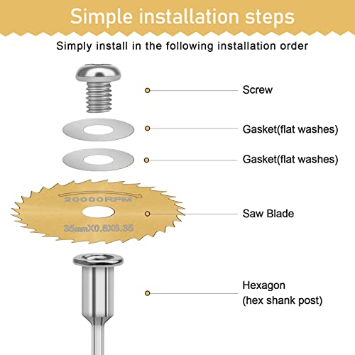 Windspeed 2+6 Pcs Plastic Internal Pipe Cutter, Inside Pvc Pipe Cutter With High Speed Steel Saw Blades Plumbing Inside Cutter For Pvc/Wood/Plastic/Soft Metal #TOP3