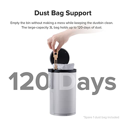 Image of roborock Auto-Empty Dock, Automatic Dust Collection, 3L Dust Bag Holds up to 60 Days of Dust, App-Controlled, Suitable S7, S7MaxV Robot Vacuum, Black