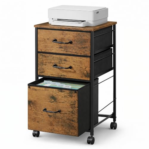 DEVAISE 3 Drawer Mobile Cabinet