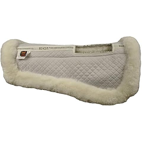 ECP Sheepskin Wither Relief Half Saddle Pad Cover
