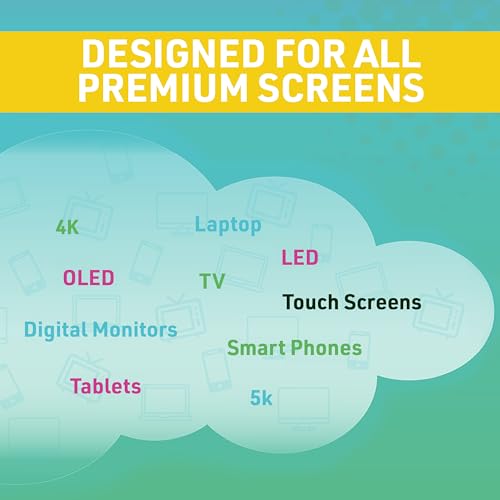 Screen-Cleaner-Spray-Large-Cleaning-Kit-16oz-Sprayer-Bottle-2X-XL-Microfiber-Cleaning-Cloth-Phone-Laptop-iPad-iPhone-MacBook-Computer-Monitor-TV-Touchscreen-Electronic-Device-Cleaner