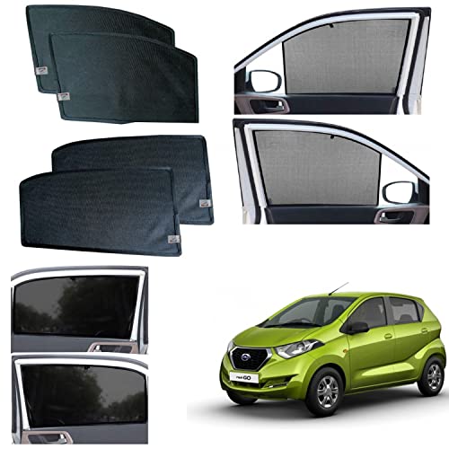 Image of WolkomHome car Fix Curtain Window Shades Half Curtains Sunshade for Redi Go