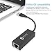 immagine 3Syncwire Adattatore USB Rete, Alta velocità Convertitore di Rete Gigabit Ethernet, USB 3.0 a Ethernet LAN 10/100/1000 Ethernet RJ45 LAN per Windows 10, 8.1, Mac OS, Linux, Chrome OS - Nero