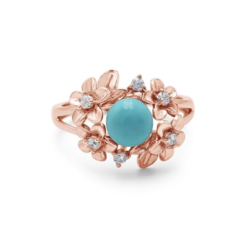 Bague turquoise naturelle en argent sterling pour un look bohème chic