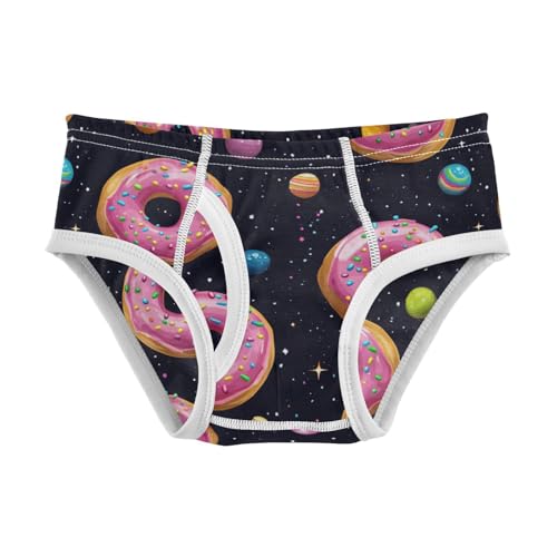 Wusikd Pink Doughnuts Boys' Underwear Cotton Colorful Boys Briefs Soft Toddler Underwear 2T