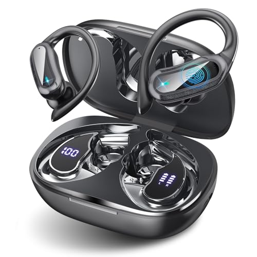 Wireless Earbuds Bluetooth 5.4 Headphones, 54H Playtime Stereo Earphones with Noise Cancelling Mic,...