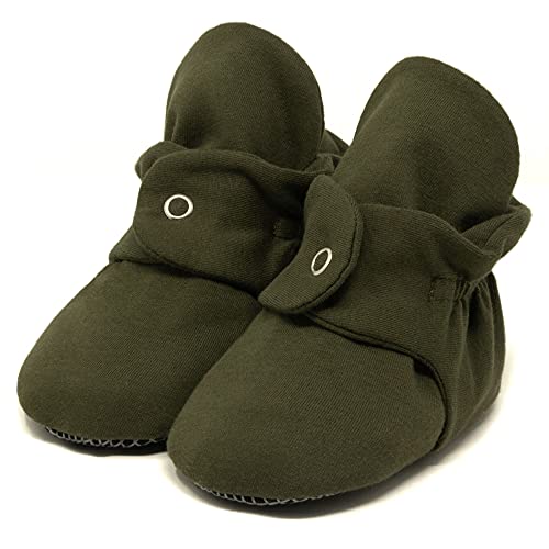 Organic-Cotton-Baby-Booties-Non-Skid-Soft-Sole-Stay-On-Baby-Shoes-House-Slippers-for-Baby-Boys-Girls-Toddlers