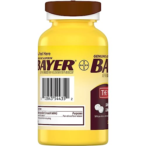Bayer 325 mg Coated Tablets (500 Count) - Thumbnail 4