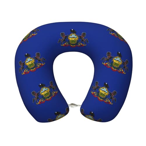 Almohada de poliéster para cuello y hombros negro miniatura 1