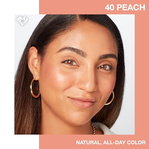 Image of Maybelline Fit Me Blush, Lightweight, Smooth, Blendable, Long-lasting All-Day Face Enhancing Makeup Color, Peach, 1 Count