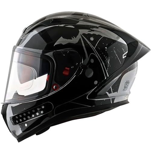 Axor Street Dc Batman ISI ECE and DOT Certified Full Face Helmet ...