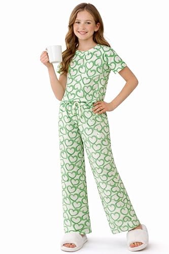 Image of TotzTouch Night Dress Kids Girls - Soft, Comfy & Adorably Stylish Printed Pyjama Set Age 6 Months to 15 Years