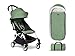 Babyzen Poussette compacte de Voyage yoyo 2 avec chancelière Peppermint Blanc 6+
