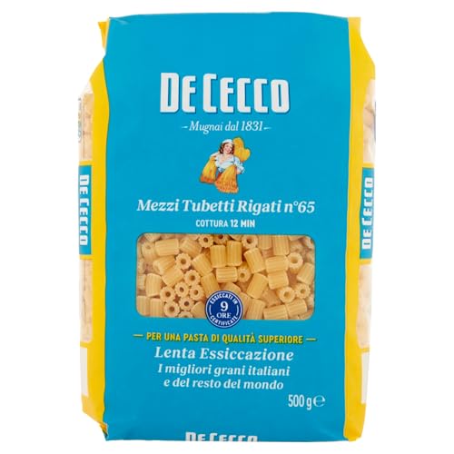 De cecco n.65 mezzi tubetti rigati gr.500 (1000035748)