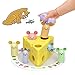 YGJT Montessori Motorikspielzeug ab 1 Jahr | Baby Spielzeug für 12 Monate Jungen und Mädchen | Kinder Holzpuzzle Sortierspiel | Lernspielzeug als Geschenk (Käse)
