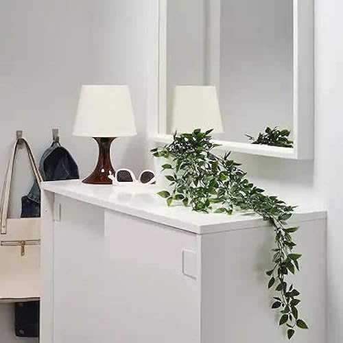 Image of Chitra Artificial Fern Plant with Pot Set of 6 Realistic Faux Greenery Indoor Decorative Plants for Home Living Room Office Tabletop Counter Decor Small Plastic Potted Plants for Shelf Desk Decoration
