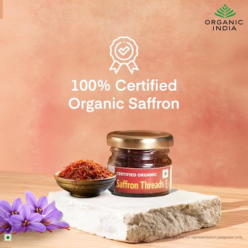 Image of Organic India Saffron Threads, 2 g