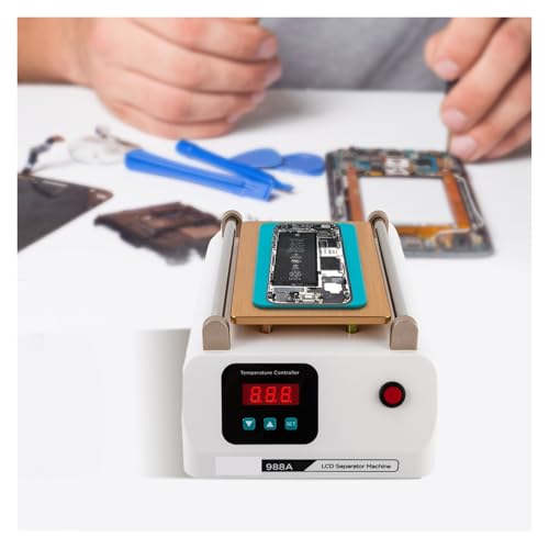 Separador de pantalla LCD universal con placas calefactoras y succión integrada 6