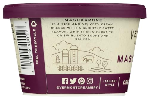 Vermont Butter & Cheese Vermont Creamery, Mascarpone Italian Style Cream Cheese thumb #5