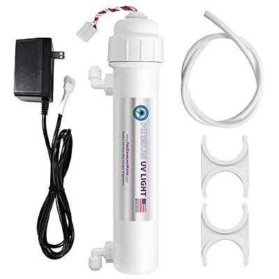 APEC Water Systems UV Ultra Violet Sterilizer Water Filter Kit with 1/4" Quick Connect UG-UVSET-1-4
