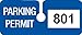 Brady 96287 4 3/4" Width x 2"Height, Vinyl, Blue Rearview Mirror Hanging Tags (100 Tags)
