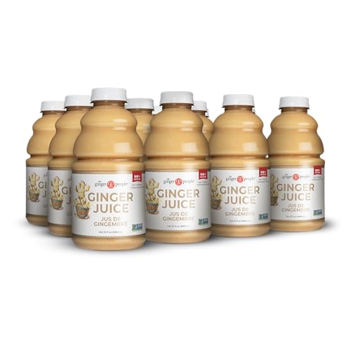 Image of 99% Pure Ginger Juice by The Ginger People - Digestive Health, Premium Quality, 32 Fl Oz Bottles (Pack of 12)