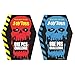 Joytoss One-Piece Challenge Spicy Tortilla Chips, Red and Blue Combo Pack, 10g, 2-Count