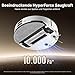 roborock Q10 X5+ Saugroboter mit Wischfunktion, Auto-Entleerungsstation für 7 Wochen,10000 Pa Saugkraft, Dual Anti-Tangle System, intelligente Hindernisvermeidung, PreciSense-LiDAR Navigation, Weiß