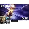 Samsung 55 inch OLED 4K S90F Smart TV (2025) Vision AI, OLED HDR+, AI Motion Enhancer Pro Bundle with CPS Exclusive 1-Year Protection & Deco Gear Complete Home Theater Beginner's Guidebook
